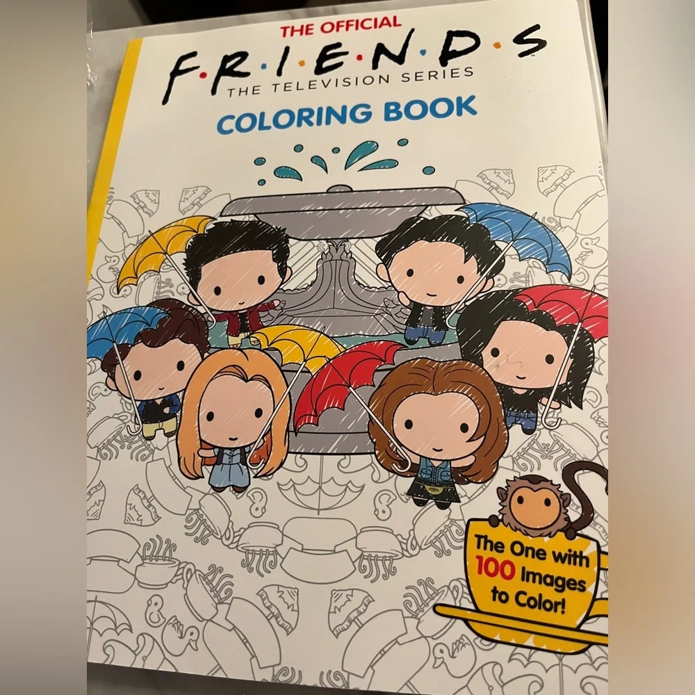 FRIENDS Coloring Book - Picture 1 of 3